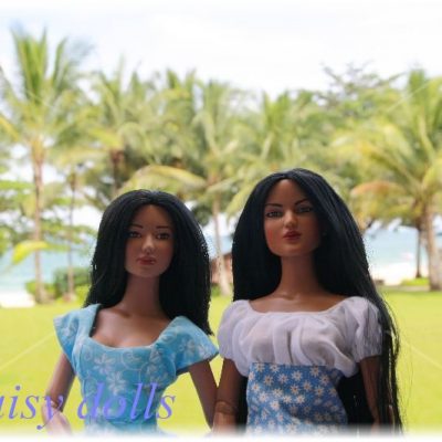 Michelle and Leyla on Bintan island