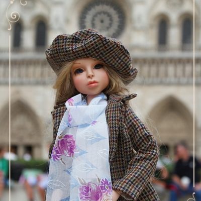 Leda in Paris. Part 2. Parisienne. New outfit