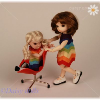 Two Rainbow dresses