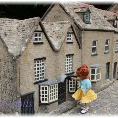 Anika in the Model Village (England)