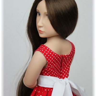 Red Polka Dot dress for Matilda