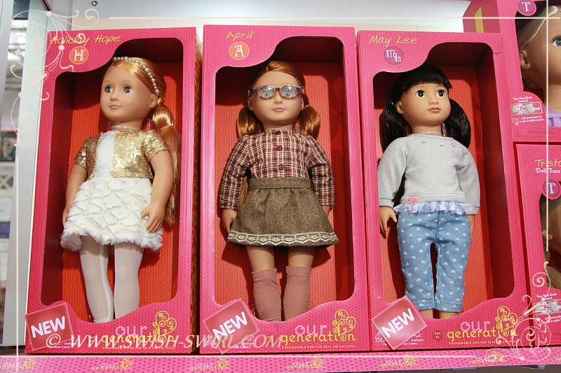 Our Generation dolls at the Toy Fair 2016 Swish and Swirl