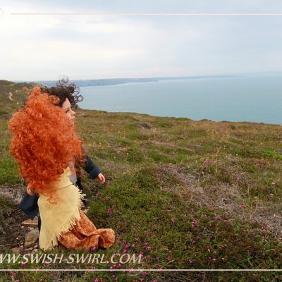 Ross and Demelza Poldark in Cornwall. Nampara.