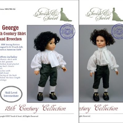 18th Century Shirt and Breeches for boys dolls